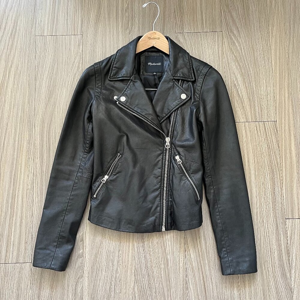 Madewell Black Leather Jacket